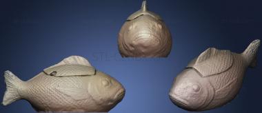 3D model Fish shaped tureen (STL)